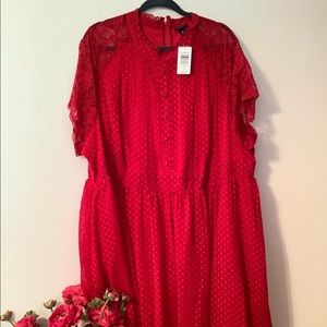 torrid Dresses - Torrid Plus Size Red Dress Size 30 torrid Dresses - Torrid Plus Size Red Dress Size 30